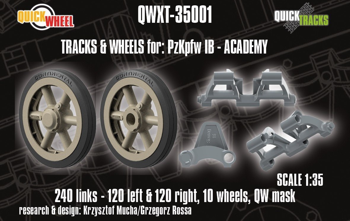 QuickWheel: PzKpfw IB Tracks