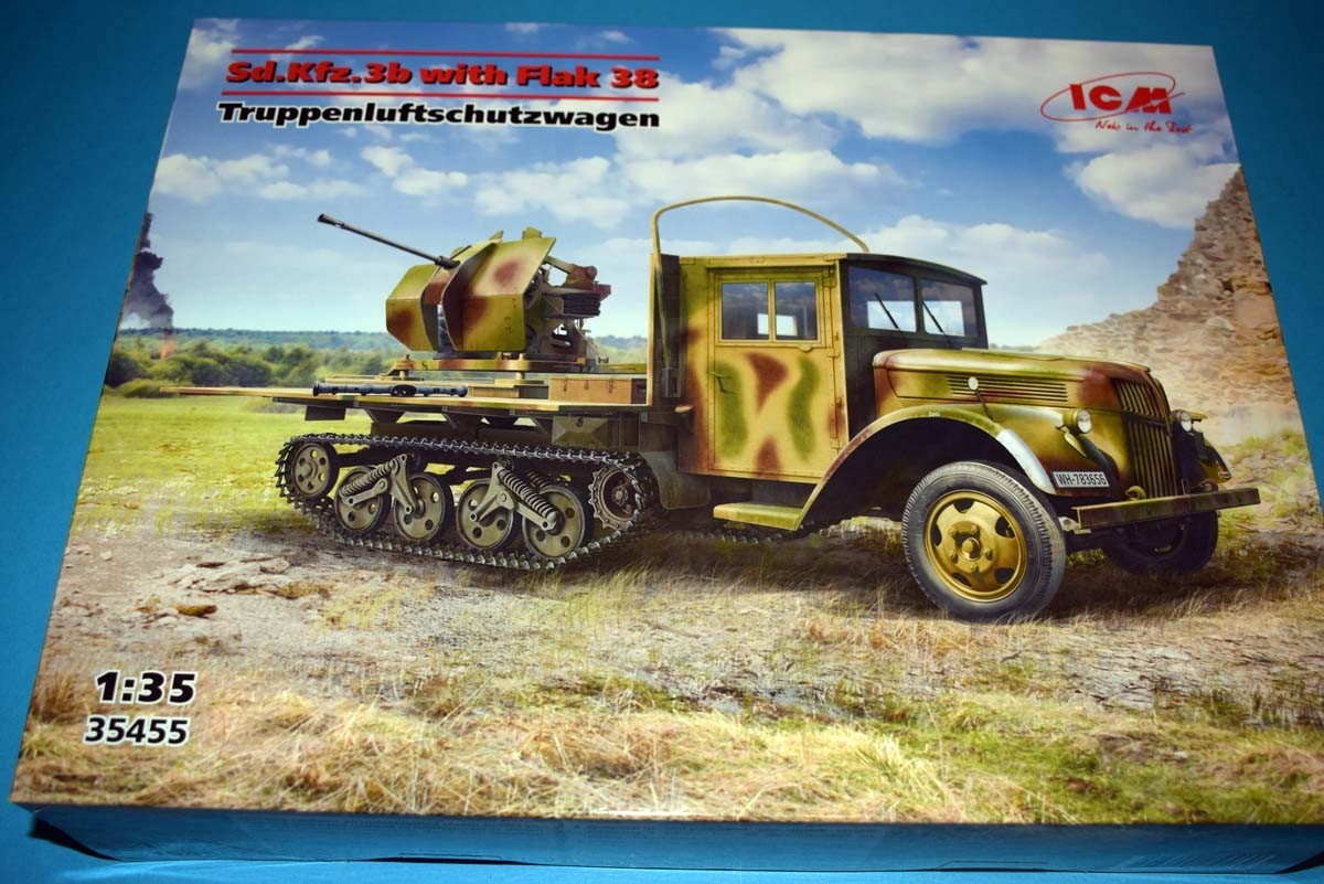 Sd.Kfz.3b with Flak 38