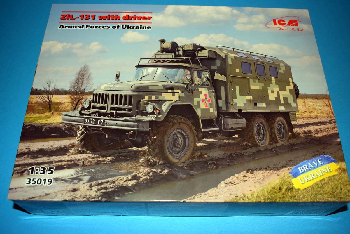 Zil-131 with Driver Armed Forces of Ukraine
