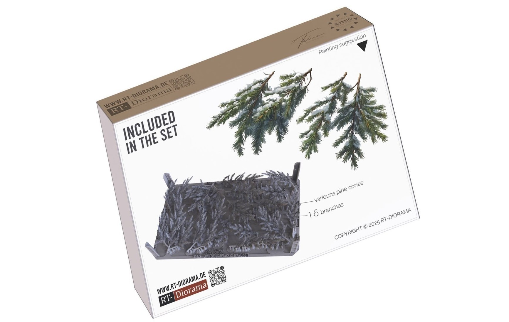 RT Diorama Branches for Camouflage