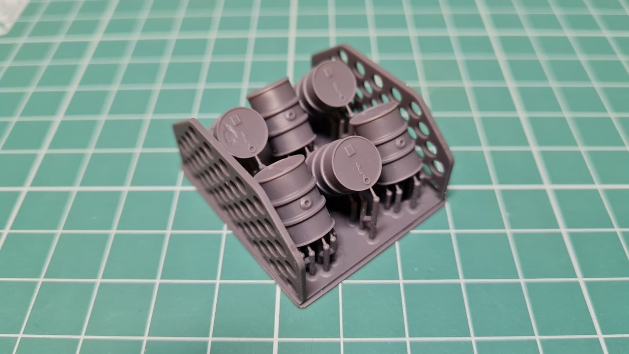 Polish Barrels in 1/72 Scale