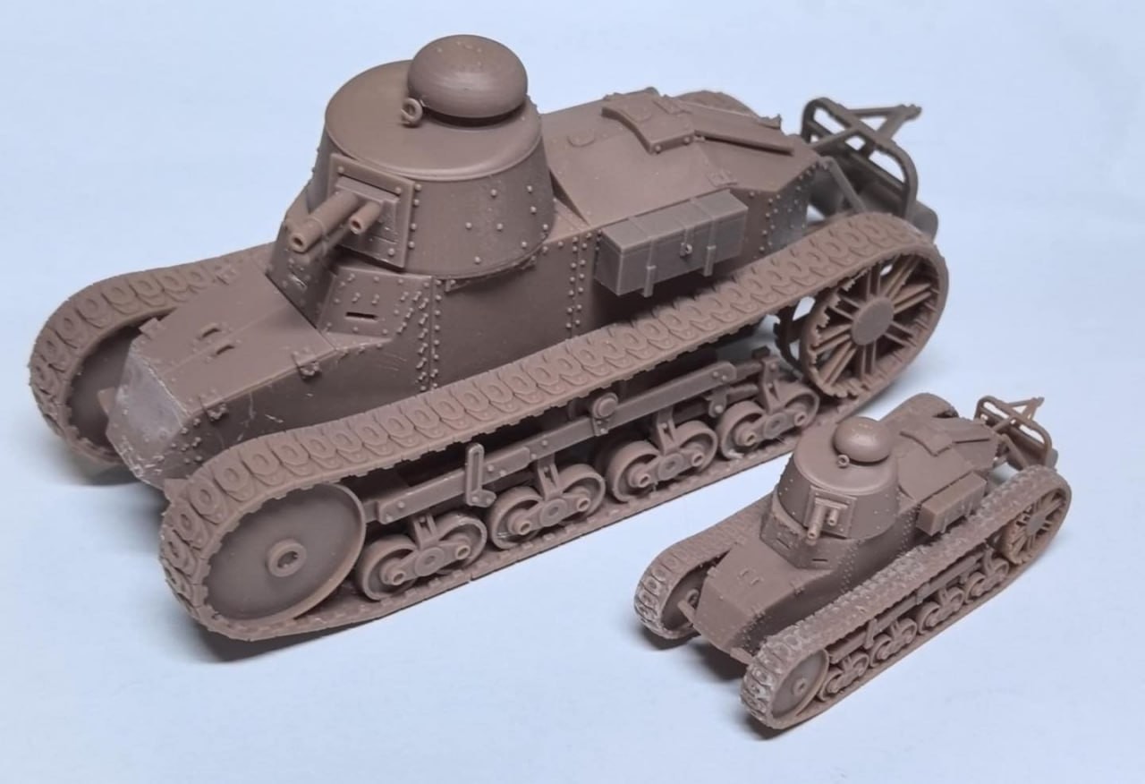 Renault NC-2 in different scales