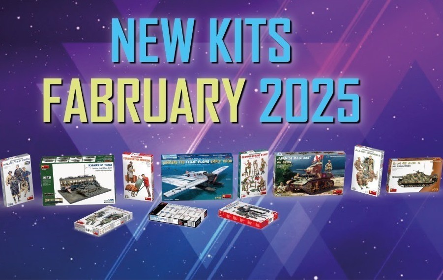 New MiniArt Kits Available ✅ February 2025