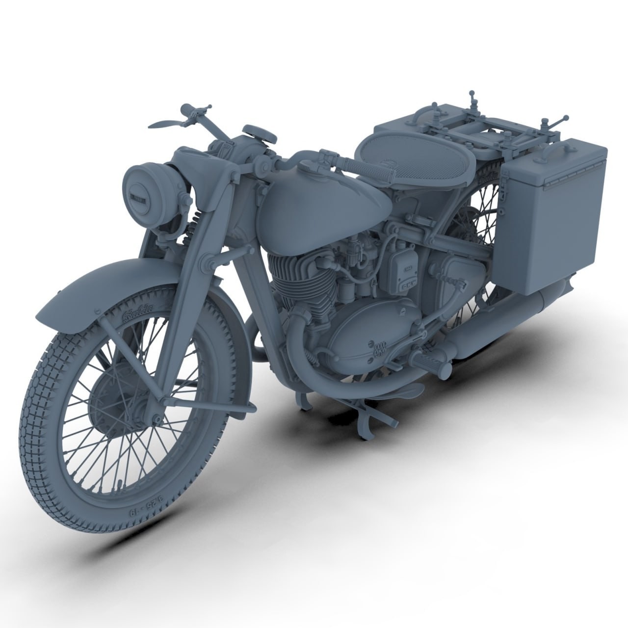 Motorcycle DKW NX 350-1