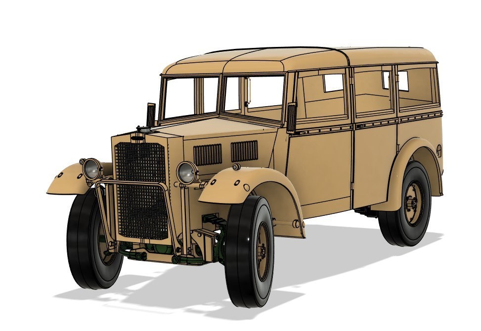 Humber F.W.D in all scales.