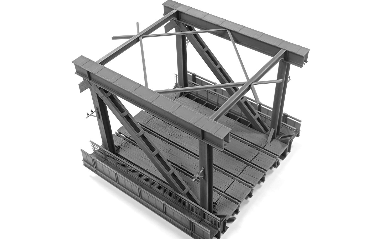 Modular section of the Remagen bridge 1:35