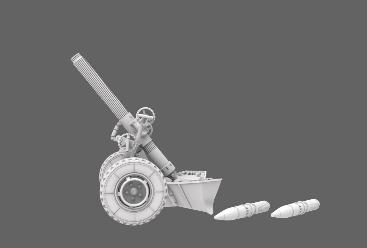 French 120mm Mortar MO-120-RT-61