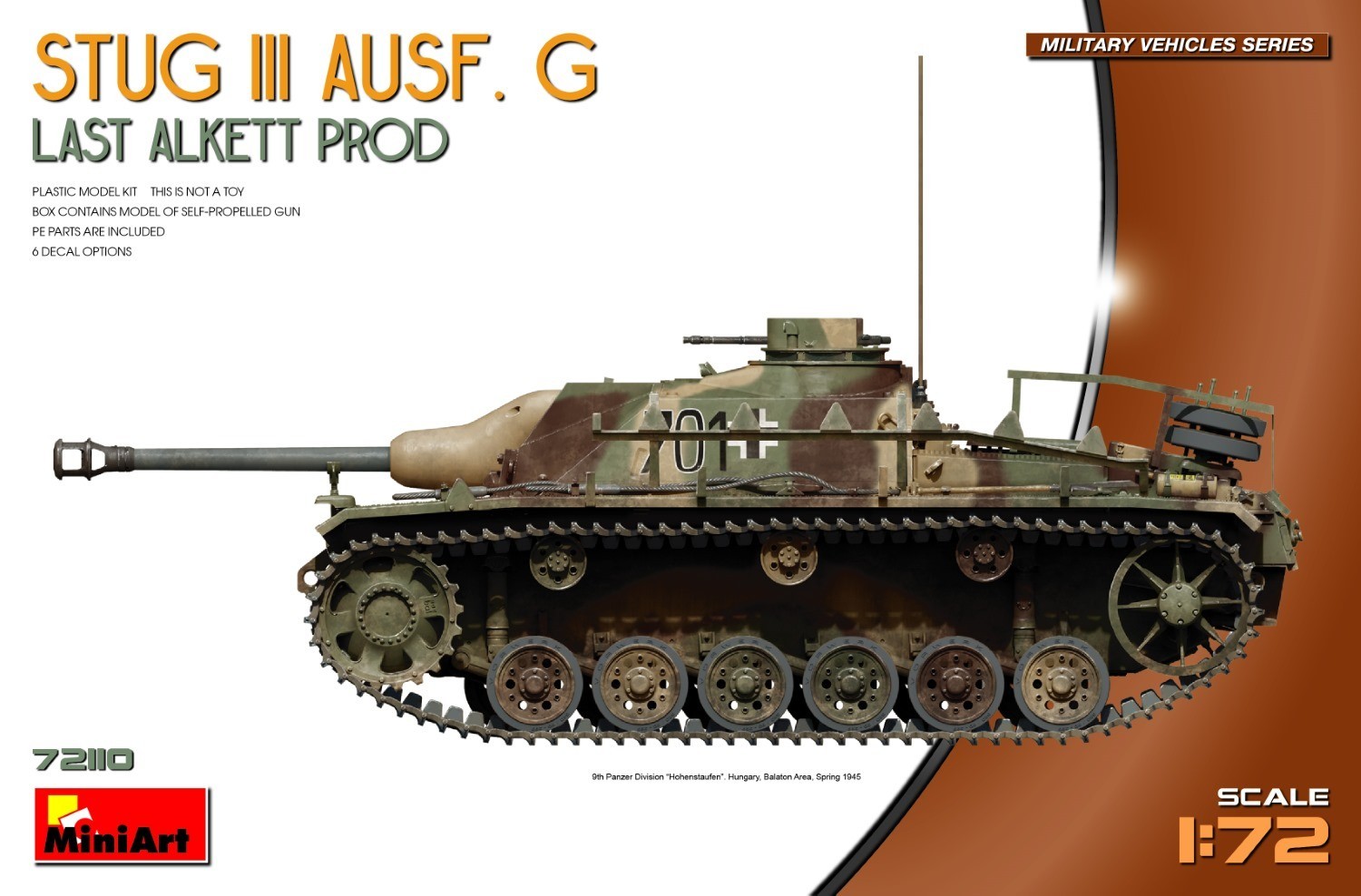 MiniArt 72110 StuG III Ausf. G  Last Alkett Prod