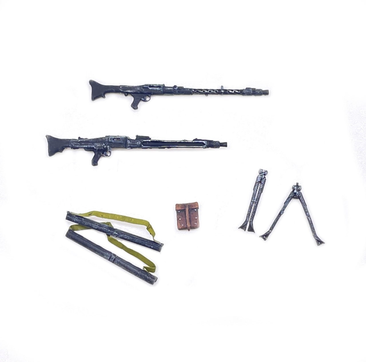 Set of German machine guns MG34 and MG42