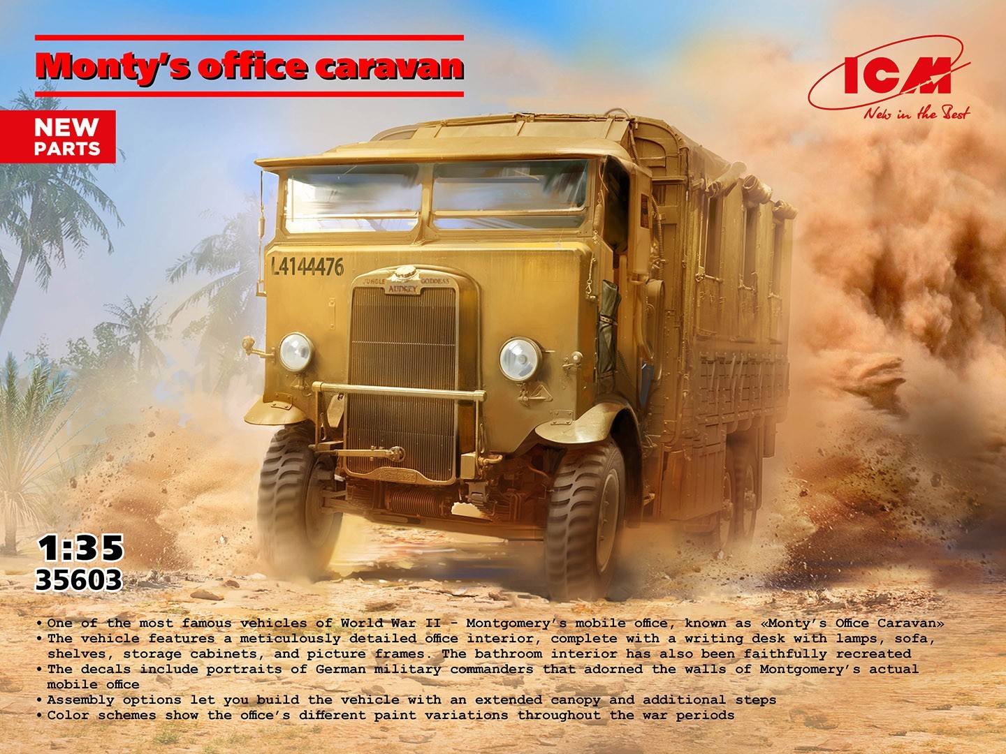 SOON ON SALE! Monty’s office caravan