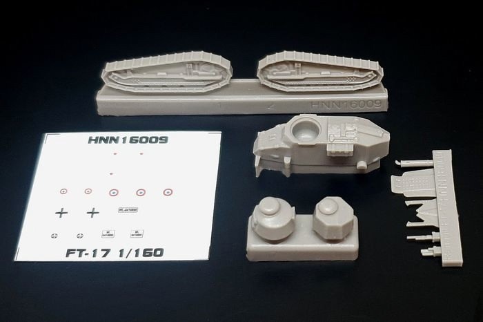 Renault FT-17 in 1/160 scale