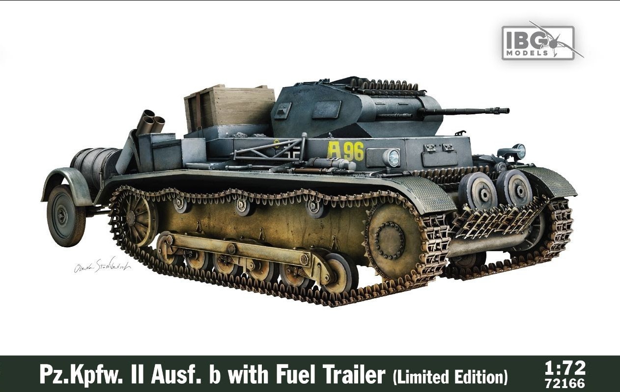 IBG: - Pz.Kpfw. II Ausf. b with Fuel Trailer