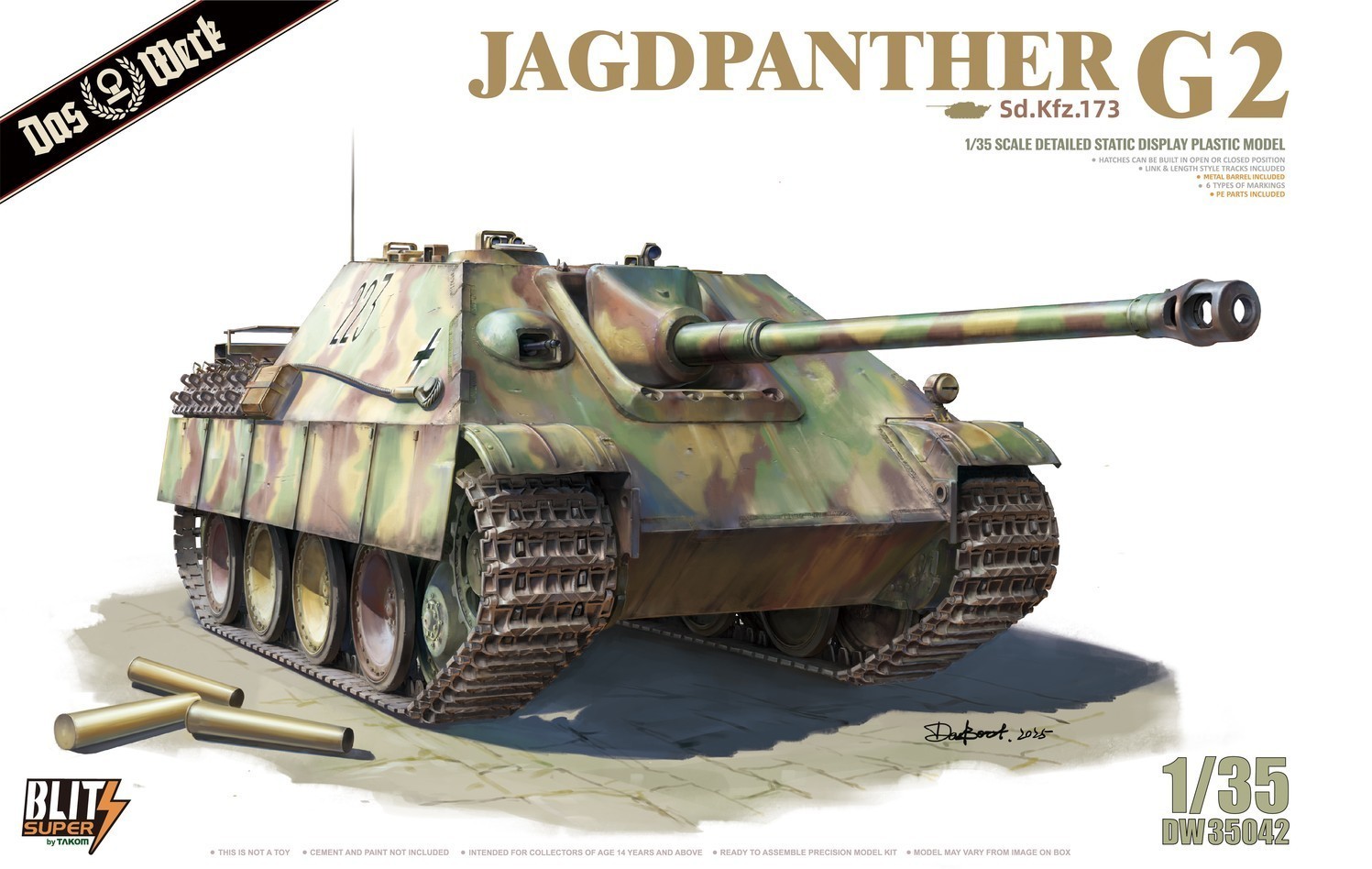 Das Werk: Jagdpanther G2  - Super Blitz