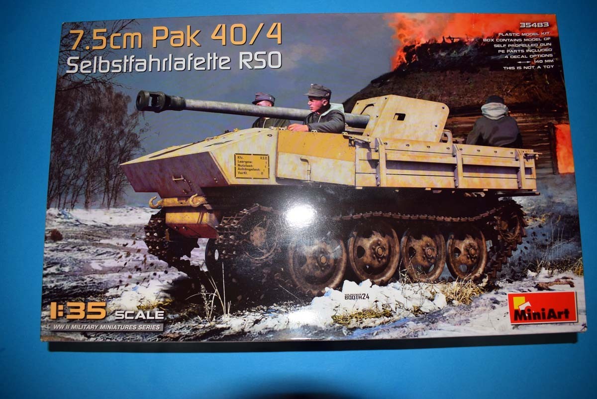 7.5cm Pak 40-4 Selbstfahrlafette RSO
