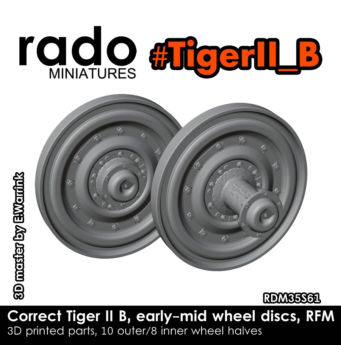 Rado Miniatures - May 2025 3D printed releases