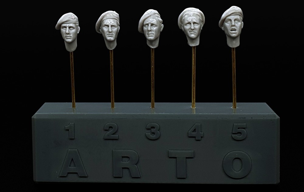 Arto: British & German WWII Heads