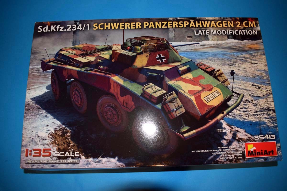 Sd.Kfz.234-1 Schwerer Panzerspahwagen 2cm Late Mod