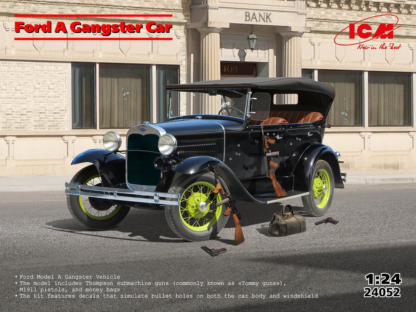 SOON ON SALE! Ford A Gangster Car