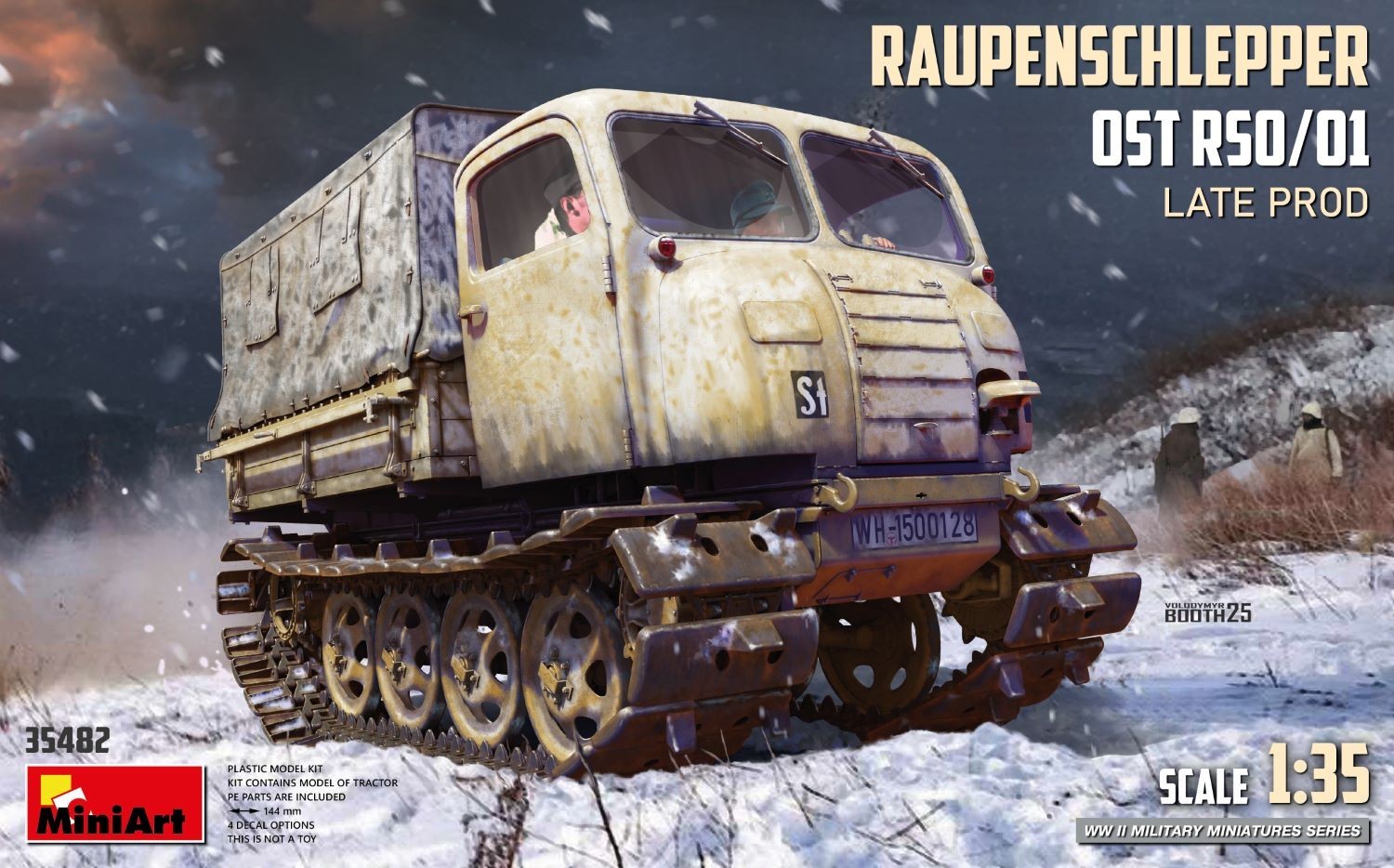 MiniArt 35482 Raupenschlepper Ost RSO/01. Late Prod