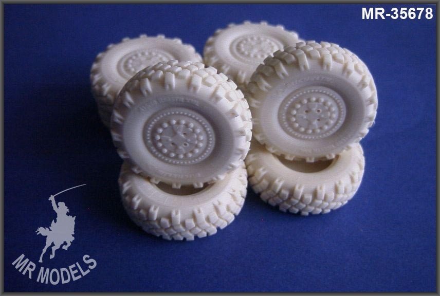 MR Modellbau: GTK Boxer Wheel Set (Revell)