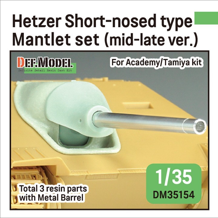 Hetzer Short-nosed Mantlet