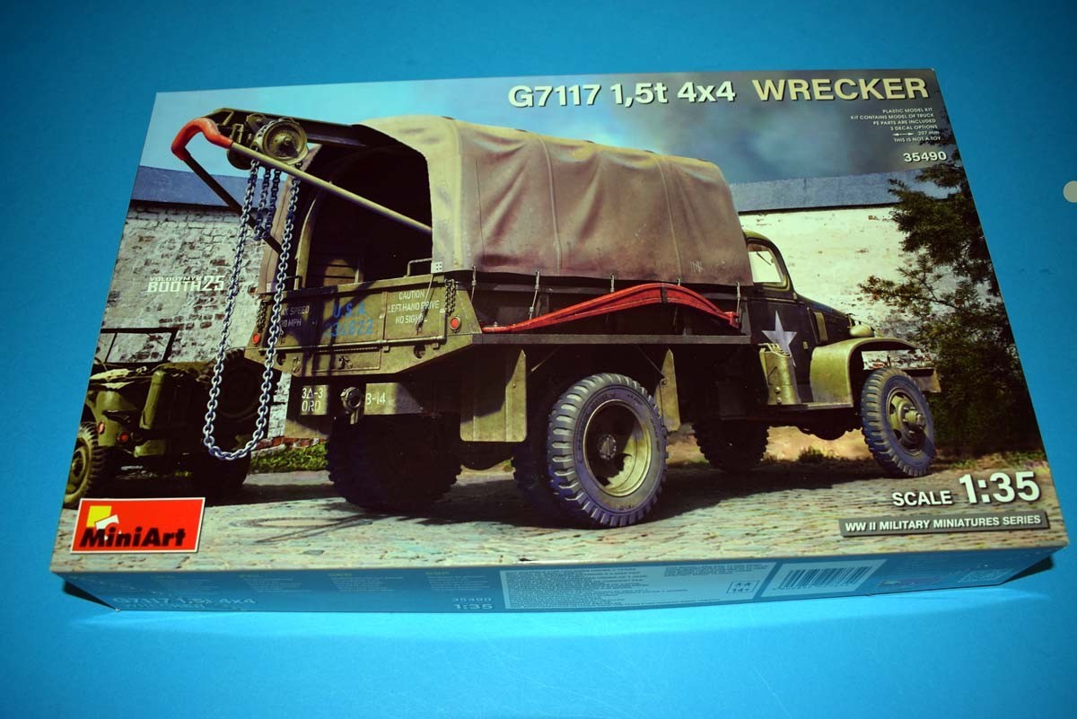 G7117 1.5ton 4x4 Wrecker