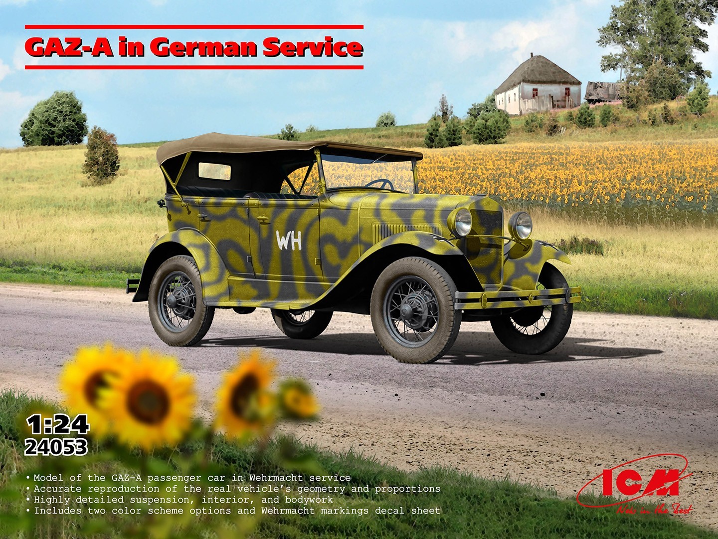 SOON ON SALE! GAZ-A in German Service