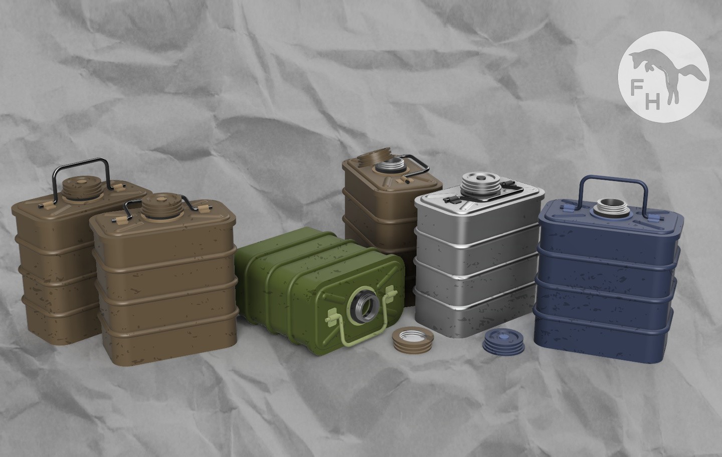FoxHopp:  Small Stowage Sets