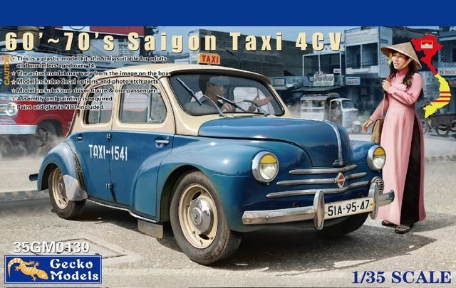 Gecko: 4CV Saigon taxi