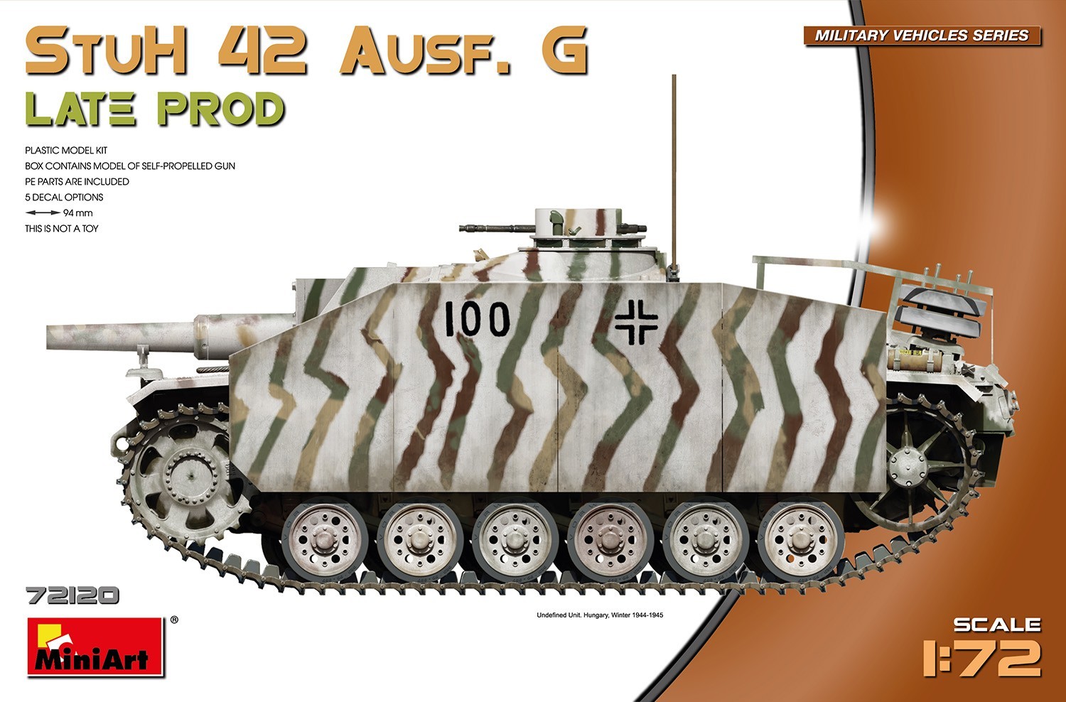 MiniArt 72120 StuH 42 Ausf. G  LATE PROD