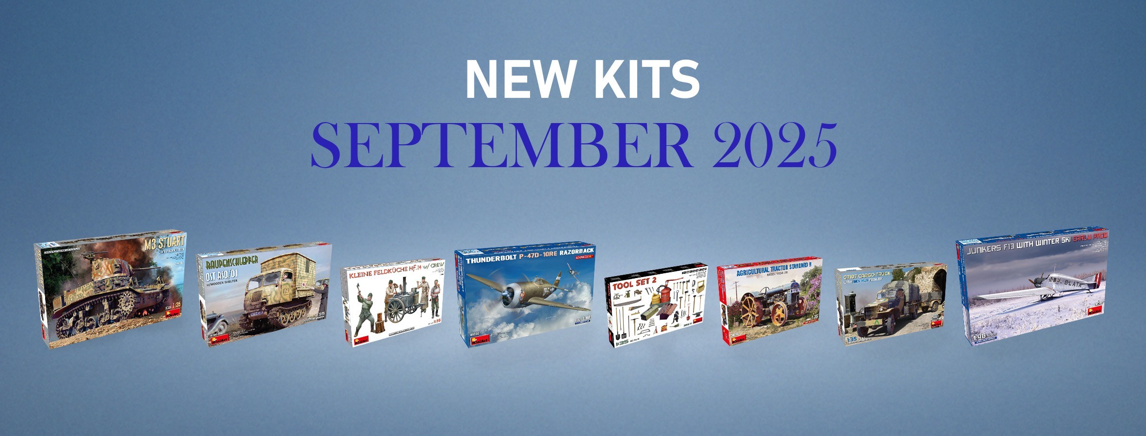 New #MiniArt Kits Available ✅ September 2025