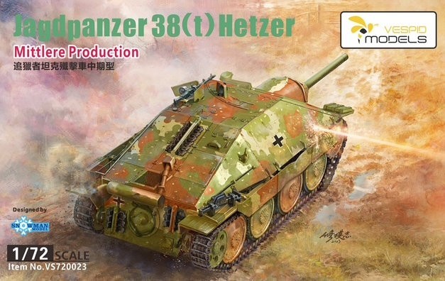 Vespid: T-34/85 and Hetzer now available