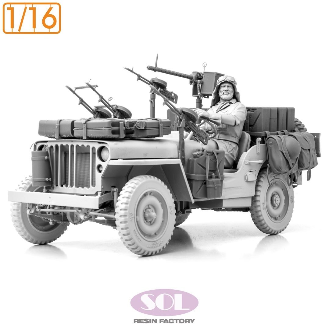 British SAS 1/4ton Patrol Car Conversion Kits