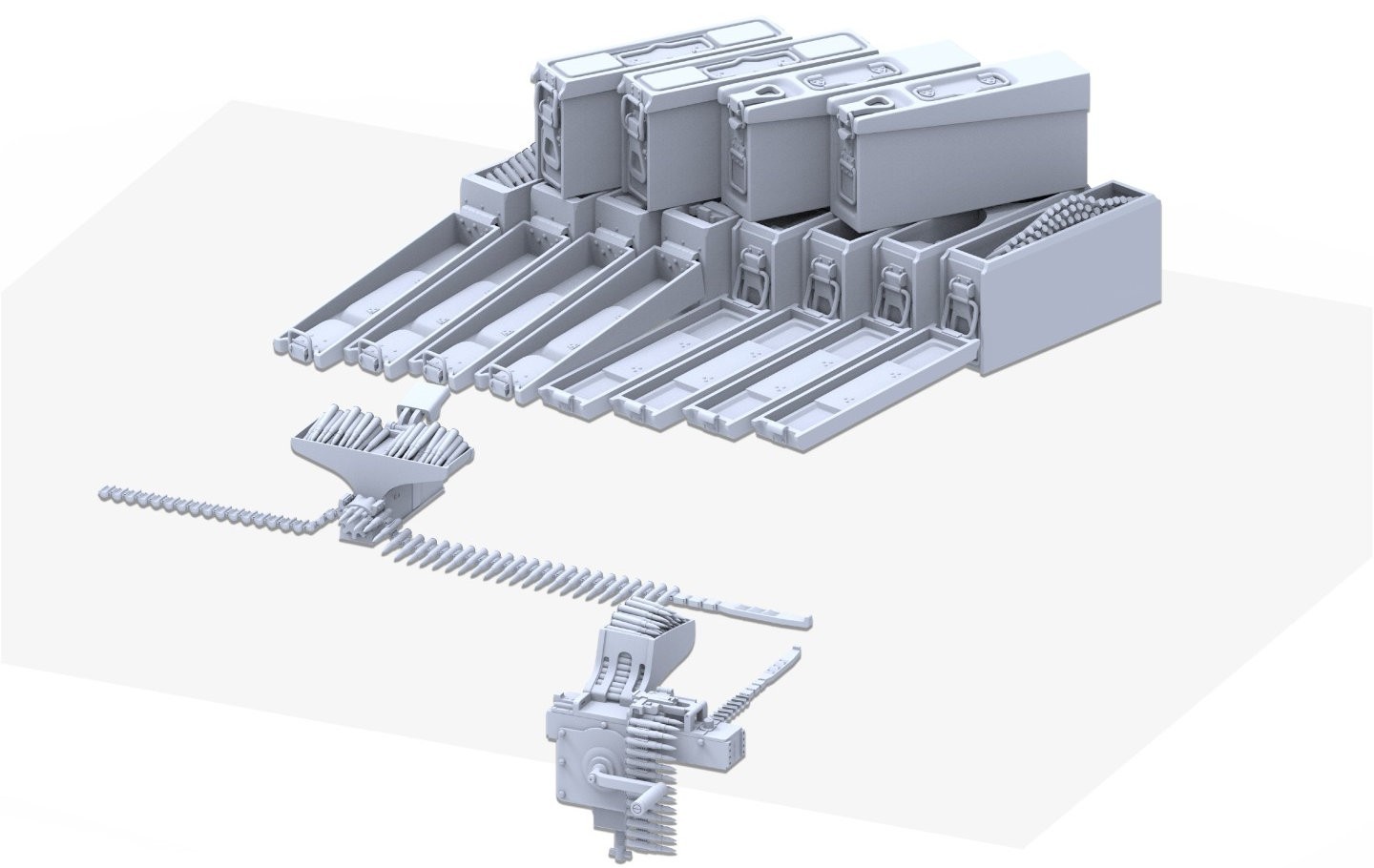 Galaxy: German MG Boxes and Belt Loader
