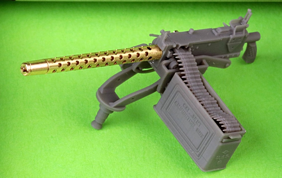 Master:  Browning M1919A4 .30 cal on E 6160 mount