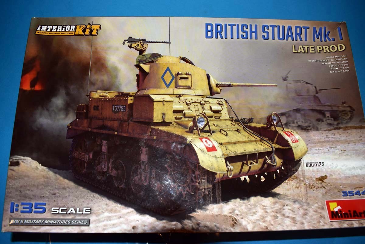 British Stuart Mk1 Late Production Interior Kit