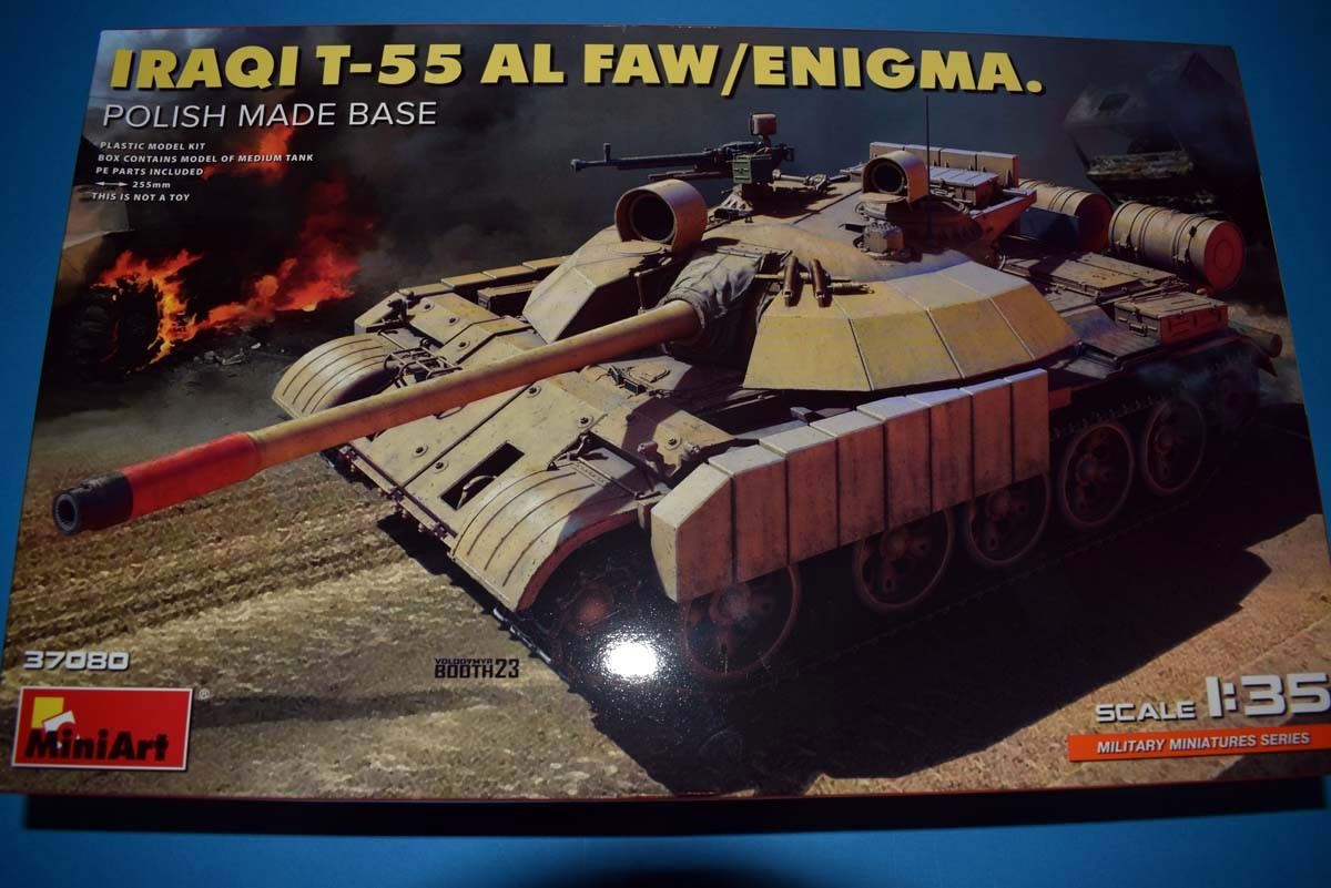 Iraqi T-55 AL FAW/Enigma Polish Made Base