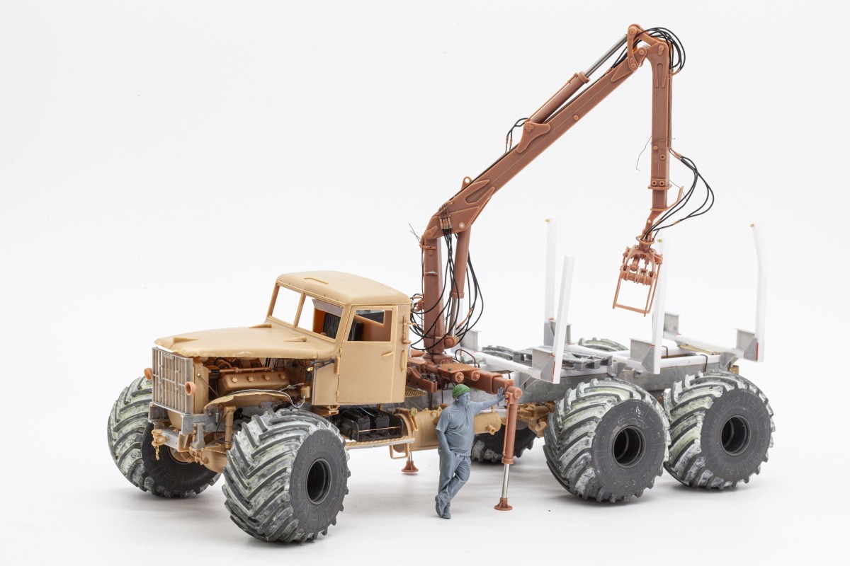 Logging Truck Cranes