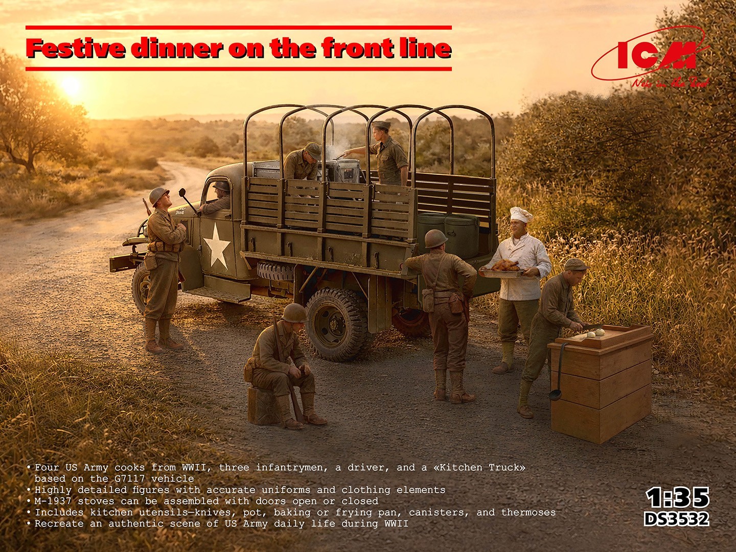 SOON ON SALE: Festive dinner on the front line