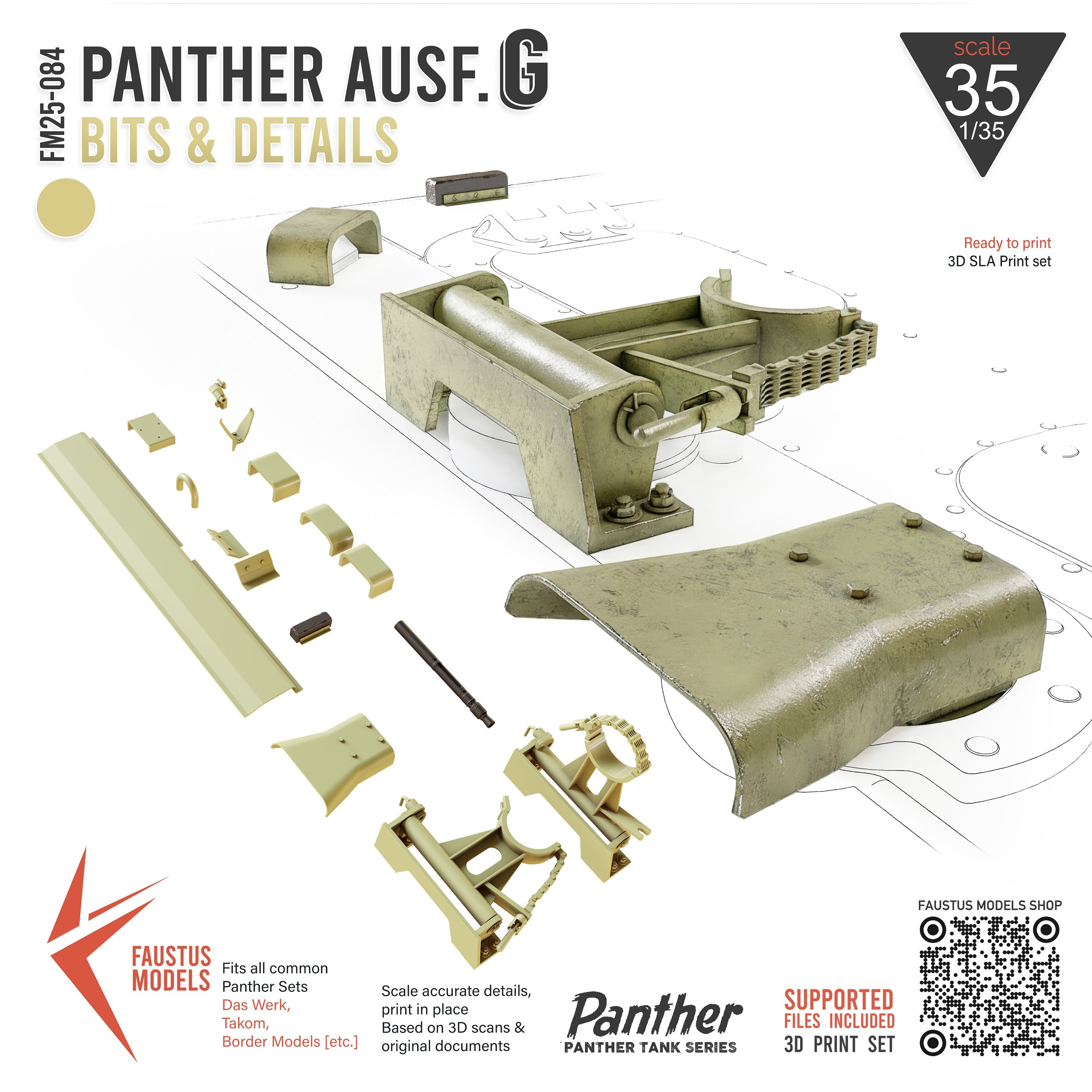 FaustusModels PANTHER G Bits & Details is now AVAILABLE