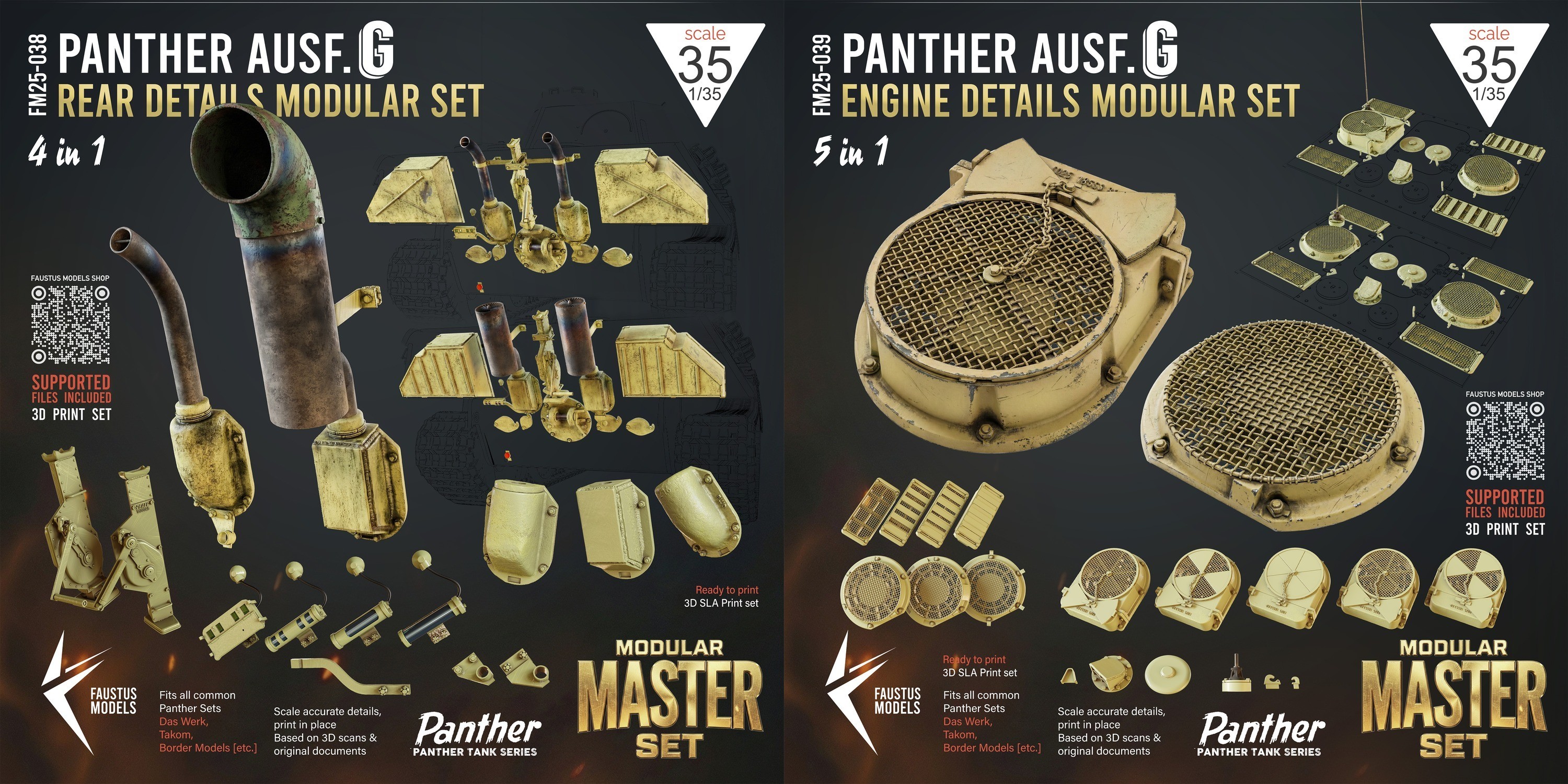 Panther Ausf. G Rear Deck Upgrade System