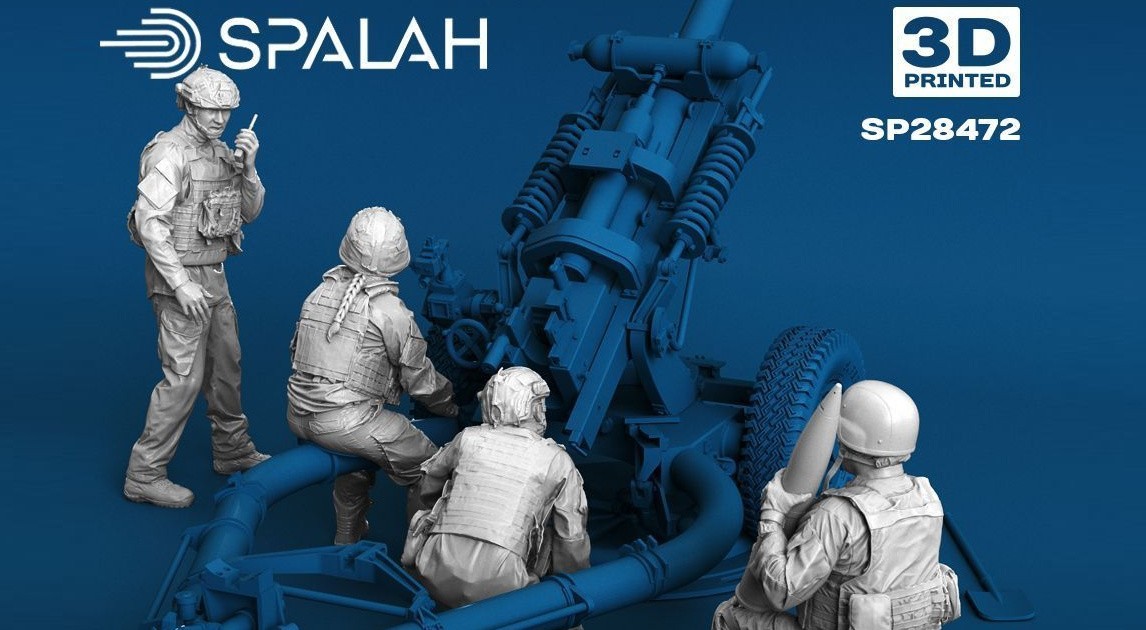 Spalah 1/72 Crew for M119A2