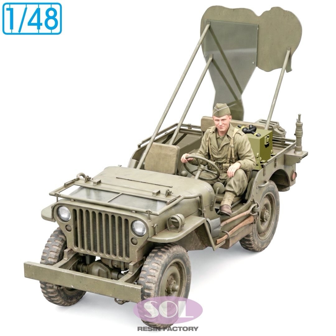 Follow Me Jeep in 1/48 Scale