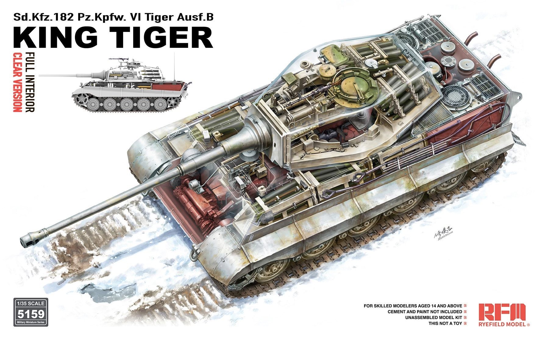 King Tiger, Clear Version from Rye Field