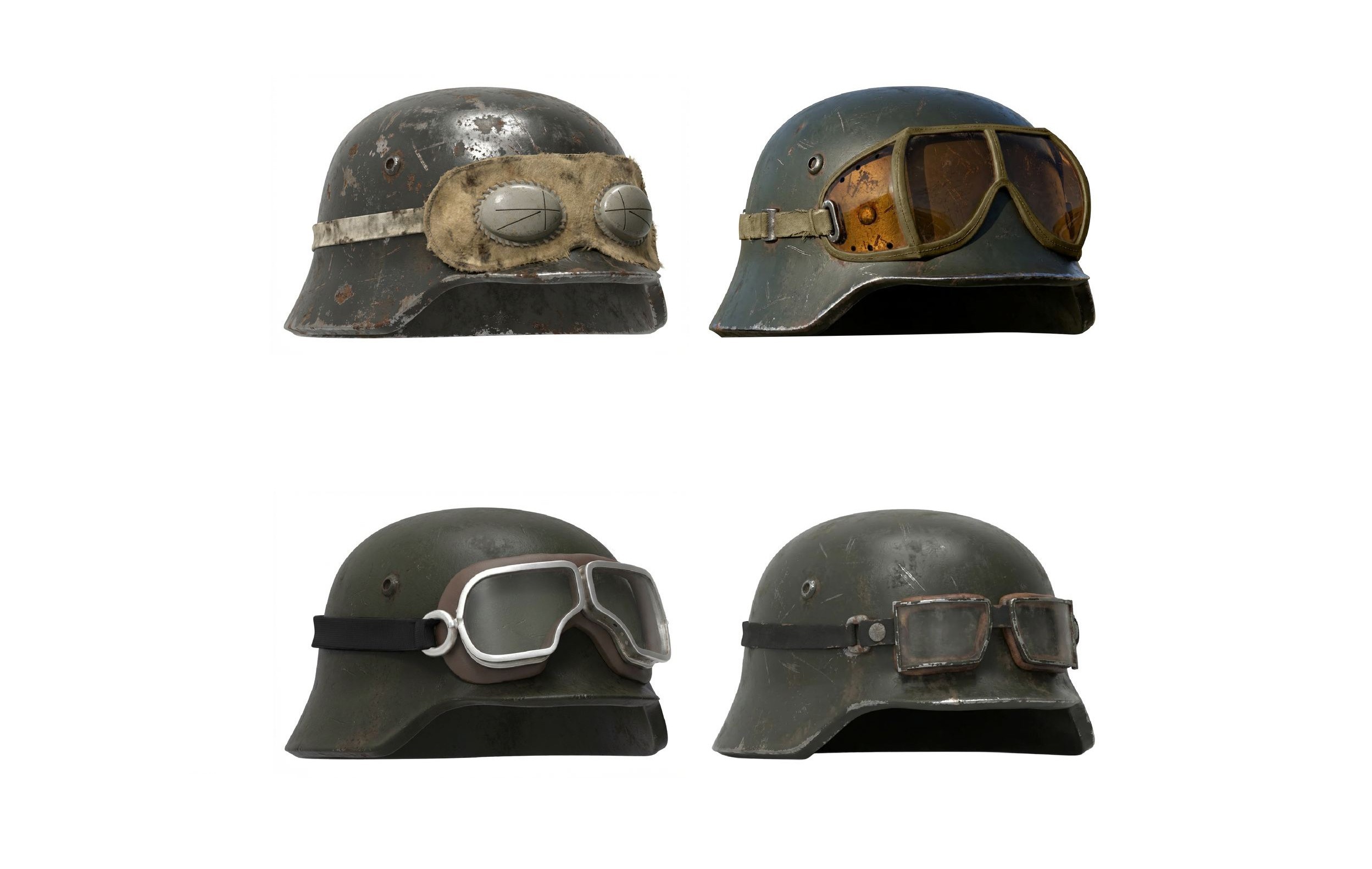 Galaxy Model: German Helmets and accessories