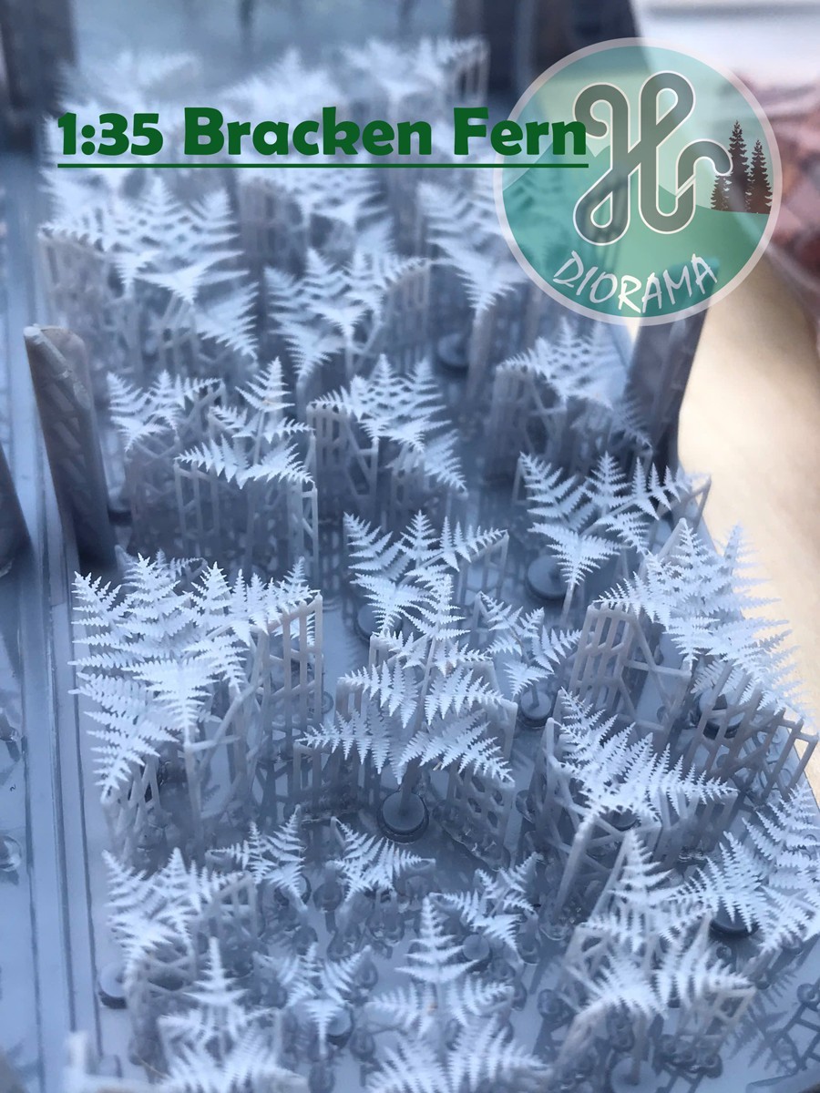 3D Printed Plants from H-Diorama Gallery