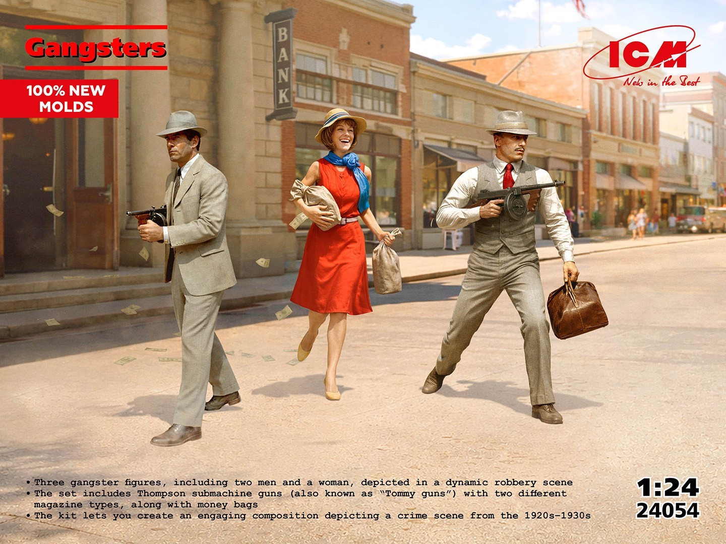 SOON ON SALE: Gangsters - 100% New Molds!