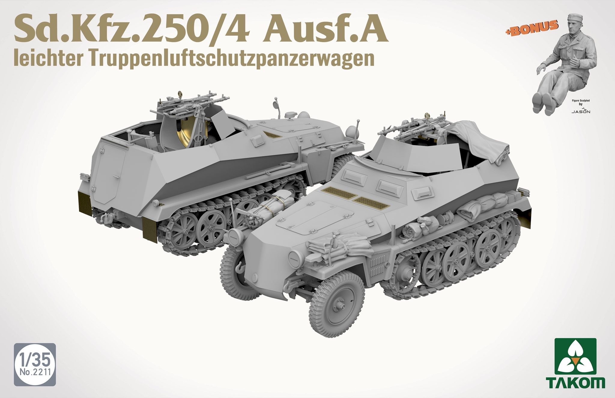 Two New Sd.Kfz. 250 Versions from TAKOM