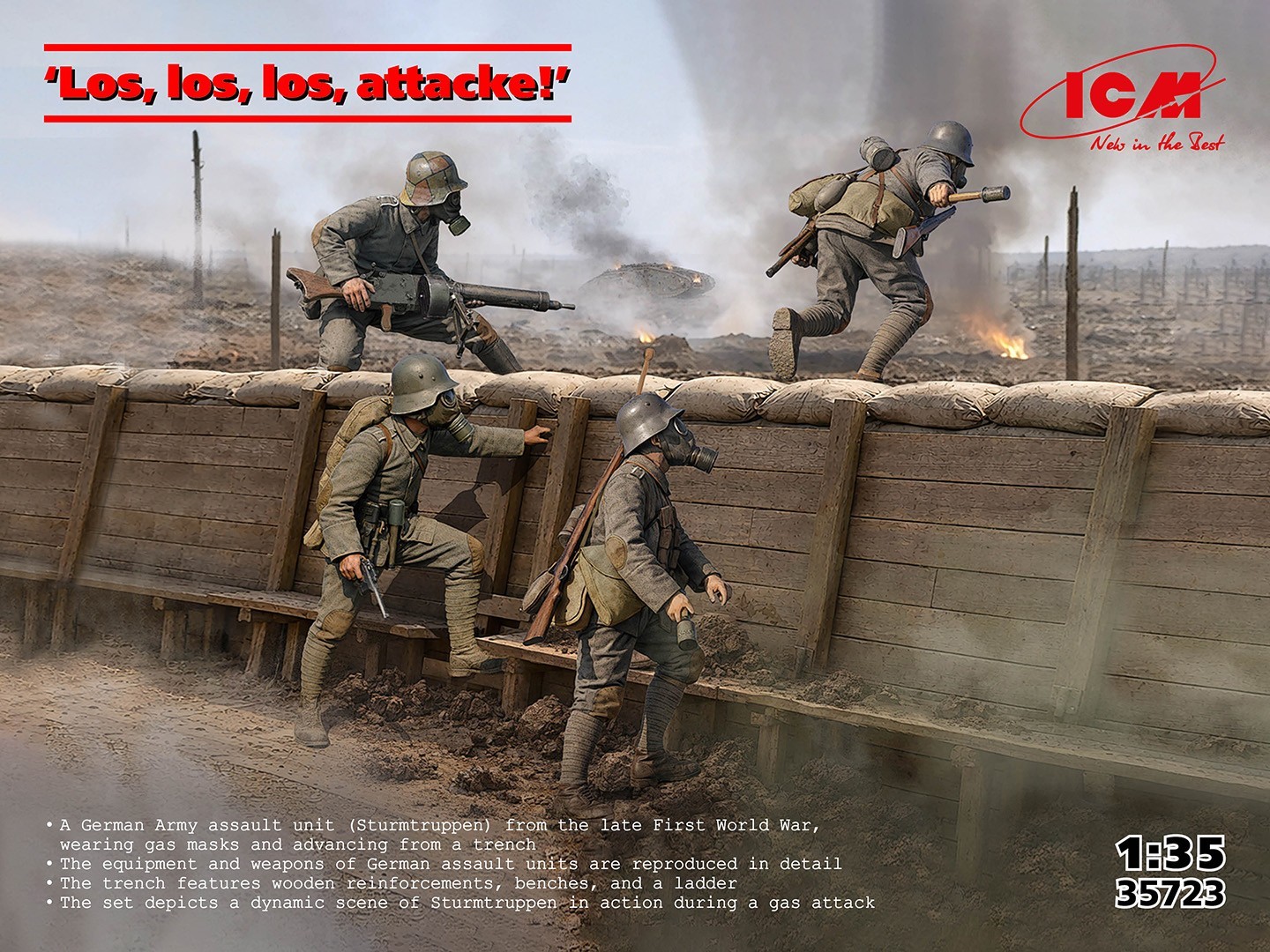 SOON ON SALE! “Los, los, los, attacke!”