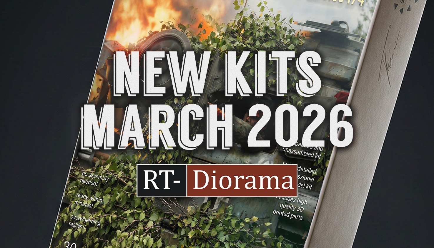 🔥 RT-Diorama March 2026 Release – Ultra-Realistic 1/35 Diorama Sets, Vegetation & Xtreme Detail Accessories